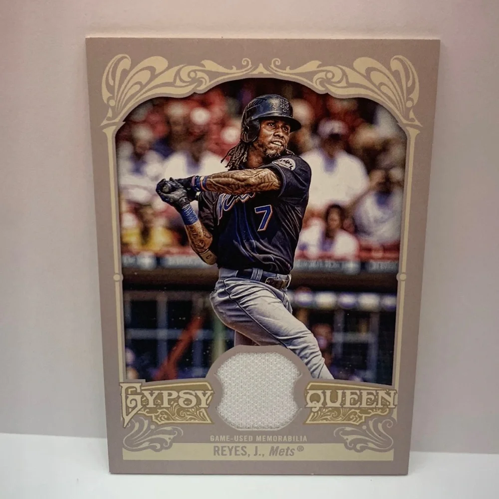 2012 Topps Gypsy Queen Jose Reyes Mets Jersey Relic #GQR-JR (MISC9)